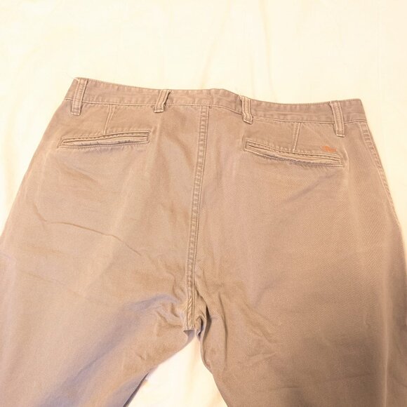 Dockers Alpha Khaki Straight Fit Men’s Pants Gray 36x32 100% Cotton - Picture 7 of 7